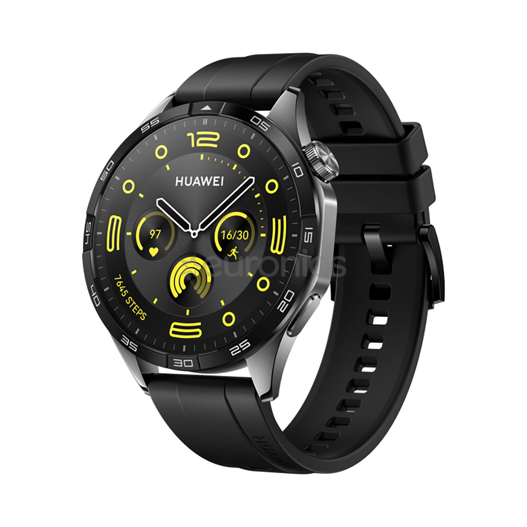 Huawei Watch GT 4. 46mm, must - Nutikell