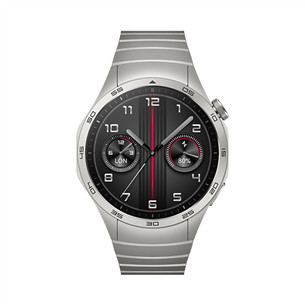 Huawei Watch GT4, 46 mm, roostevaba teras - Nutikell