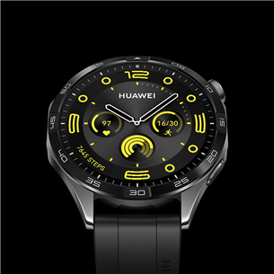 Huawei Watch GT4. 46mm, must - Nutikell