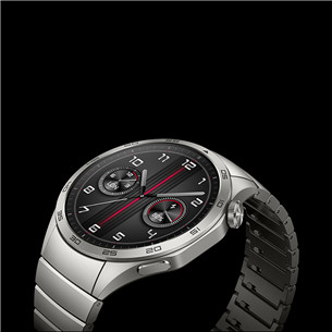 Huawei Watch GT4, 46 mm, roostevaba teras - Nutikell