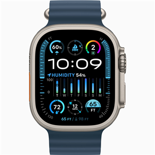 Apple Watch Ultra 2, 49 mm, Ocean Band, sinine - Nutikell