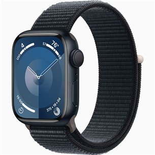 Apple Watch Series 9 GPS, 41 mm, Sport Loop, midnight - Smartwatch