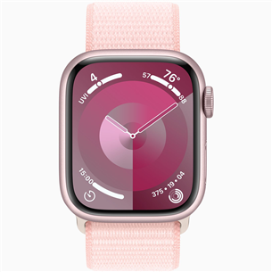 Apple Watch Series 9 GPS, 41 mm, Sport Loop, roosa - Nutikell