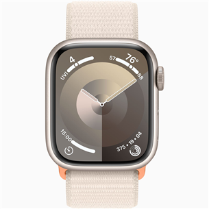 Apple Watch Series 9 GPS + Cellular, 41 mm, Sport Loop, beež - Nutikell