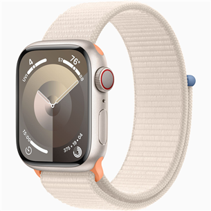 Apple Watch Series 9 GPS Cellular 41 mm Sport Loop starlight