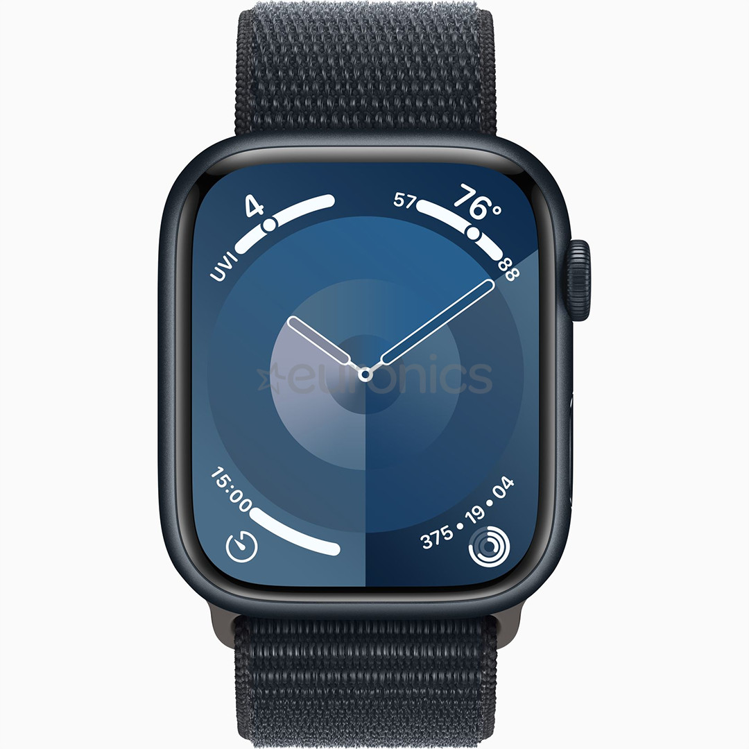 Apple Watch Series 9 GPS, 45 mm, Sport Loop, midnight - Smartwatch