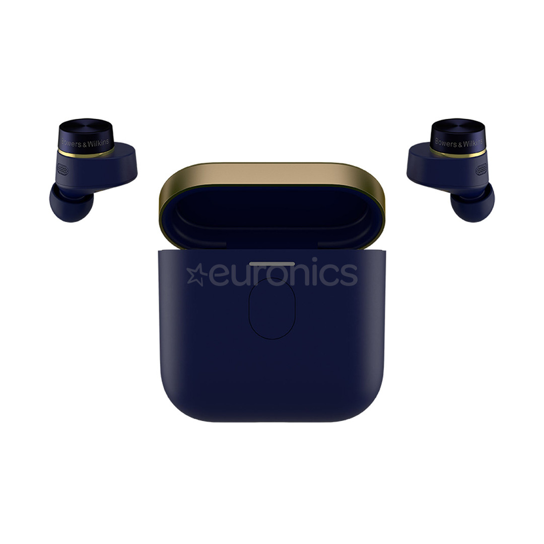 Bowers & Wilkins Pi7 S2, шумоподавление, синий - Полностью беспроводные наушники