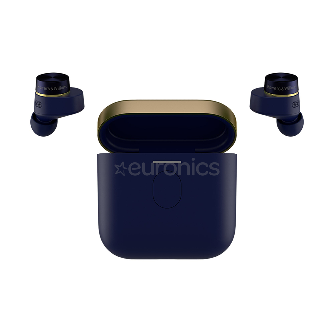 Bowers & Wilkins Pi7 S2, шумоподавление, синий - Полностью беспроводные наушники
