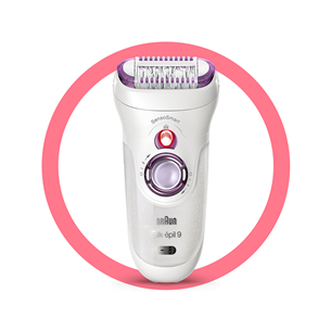 Braun Silk-épil 9, white - Epilator SE9690