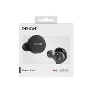 Denon PerL, must - Täisjuhtmevabad kõrvaklapid