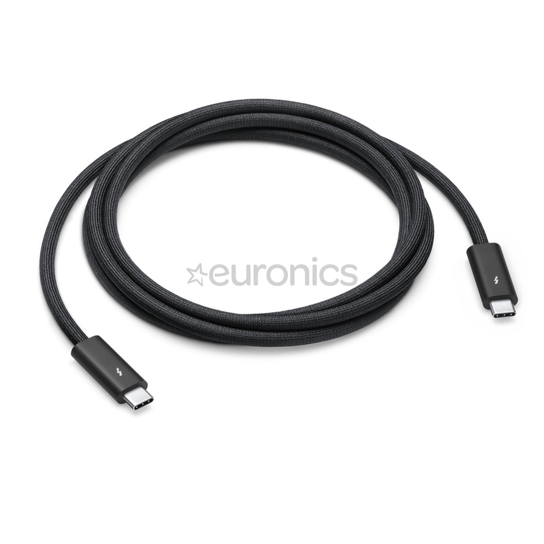 Apple Thunderbolt 4 Pro, 1 m, must - Kaabel