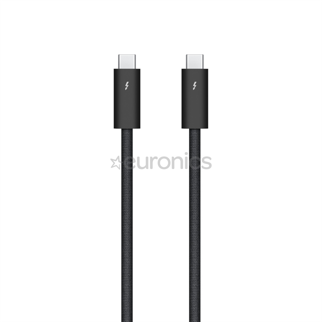 Apple Thunderbolt 4 Pro, 1 m, must - Kaabel