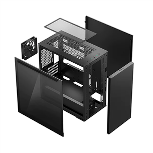 Deepcool MACUBE 110, mATX, black - PC case