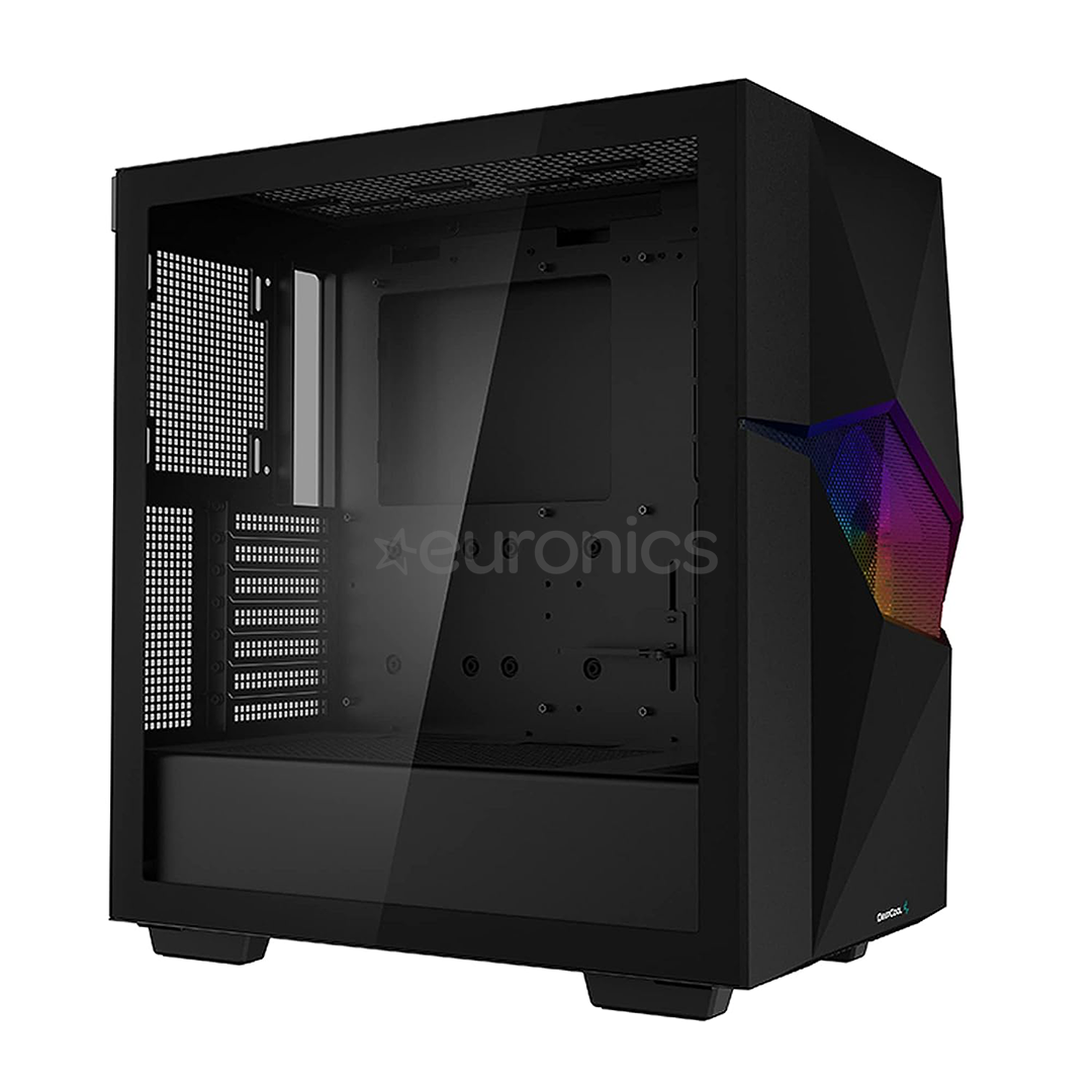 Deepcool CYCLOPS BK Side window, ATX, black - PC case