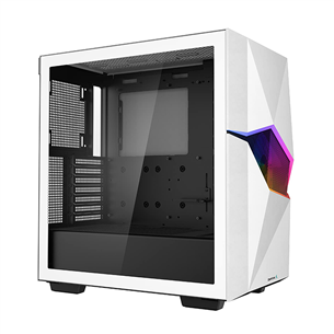 Deepcool CYCLOPS WH Side window, ATX, white - PC case