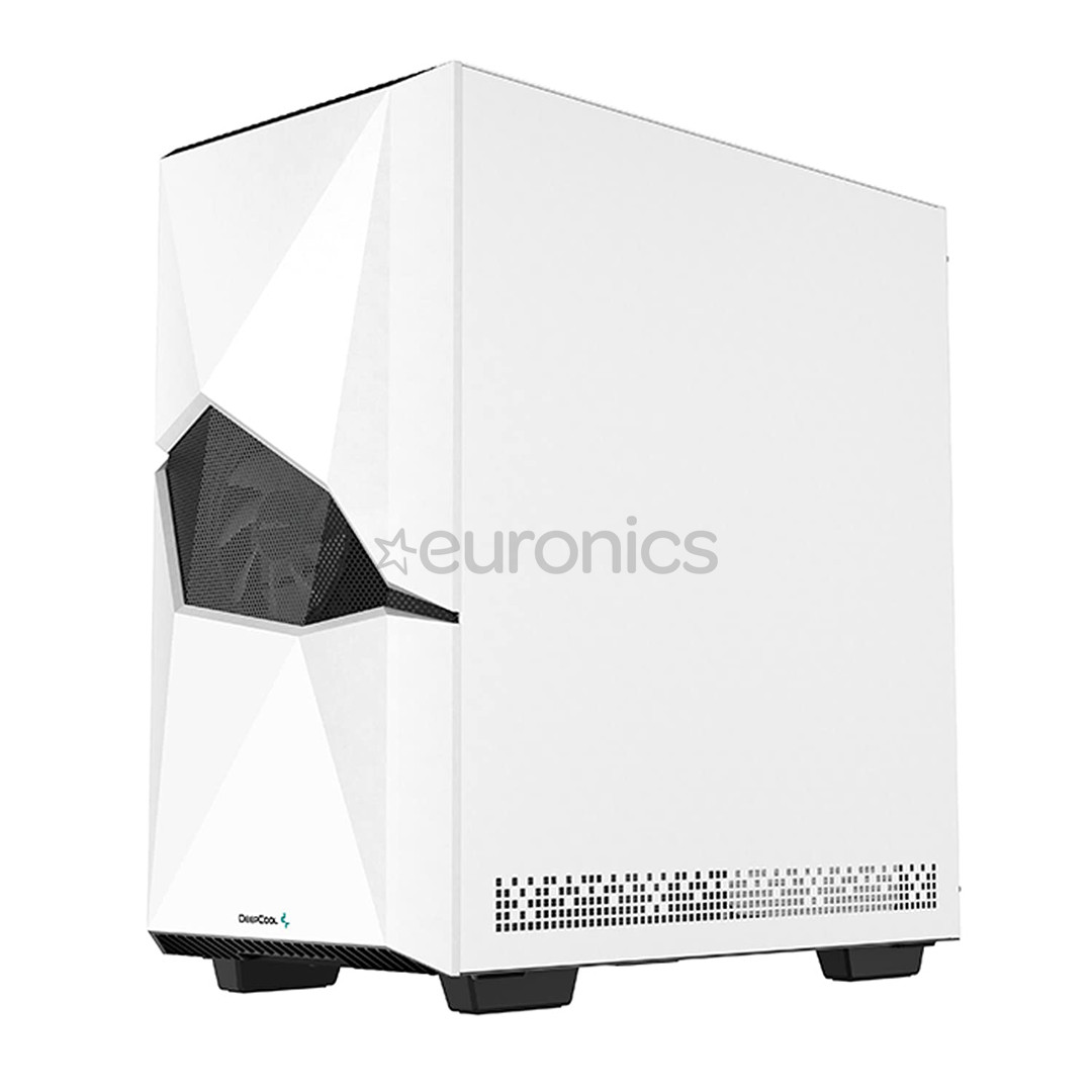 Deepcool CYCLOPS WH Side window, ATX, valge - PC korpus