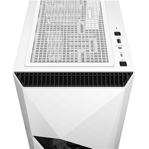 Deepcool CYCLOPS WH Side window, ATX, white - PC case