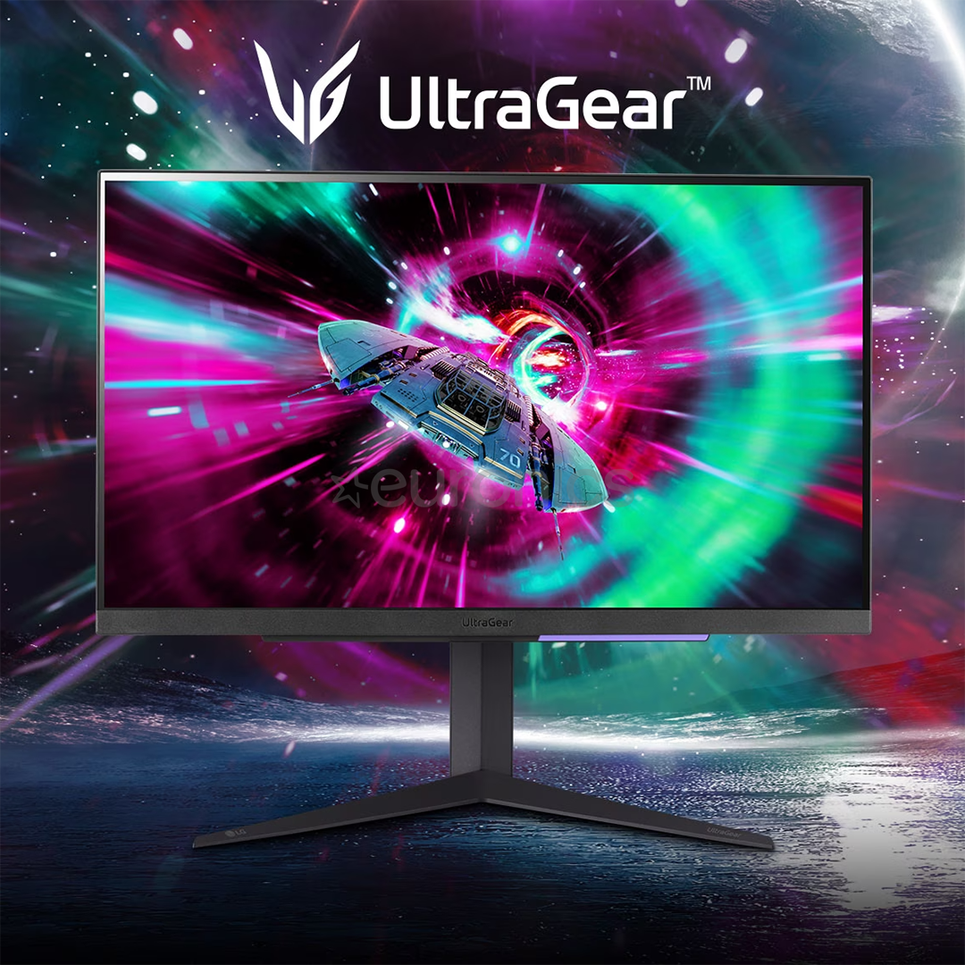 LG UltraGear GR93U, 27'', Ultra HD, 144 Гц, LED IPS, черный - Монитор