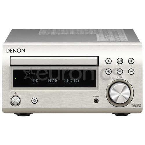 Denon M41 Ressiiver, SC-M41 Kõlarid, hõbe/pruun - Muusikakeskus