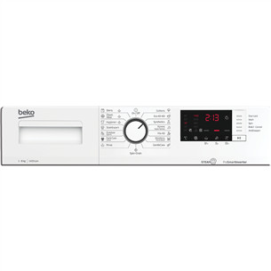 Beko, 8 kg, sügavus 55 cm - Eestlaetav pesumasin