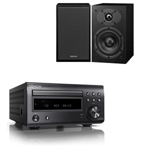 Denon M41DAB Receiver, SC-M41 Speakers, black - Music centre