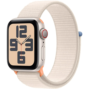 Apple Watch SE 2, GPS + Cellular, Sport Loop, 44 mm, beež - Nutikell MRH23ET/A