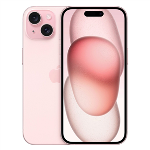 Apple iPhone 15, 128 GB, pink - Smartphone