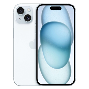 Apple iPhone 15, 256 GB, blue - Smartphone