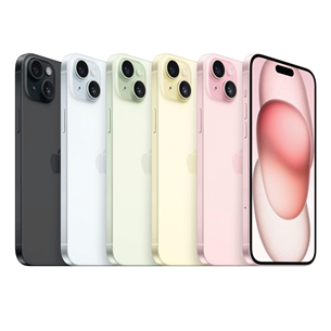 Apple iPhone 15 Plus, 128 GB, must - Nutitelefon