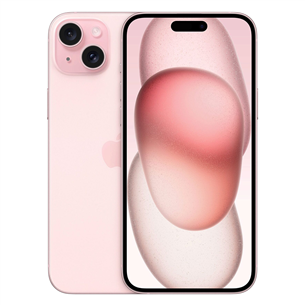Apple iPhone 15 Plus, 128 GB, roosa - Nutitelefon MU103PX/A