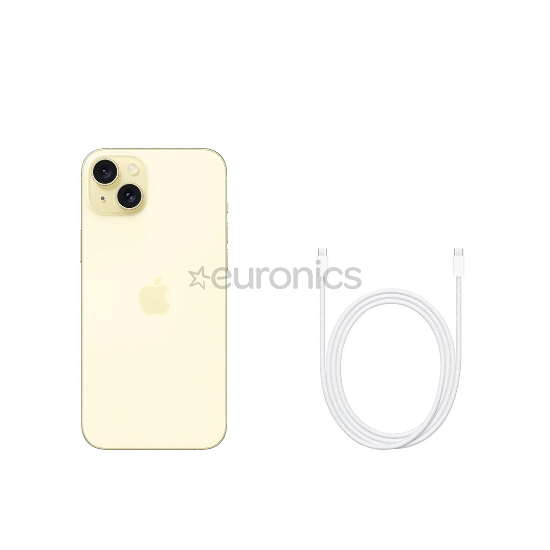 Apple iPhone 15 Plus, 256 GB, yellow - Smartphone