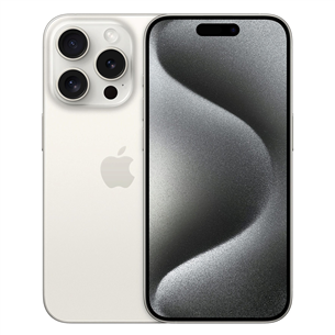 Apple iPhone 15 Pro, 128 ГБ, белый - Смартфон