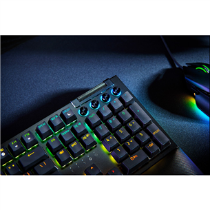Razer BlackWidow V4, Green Switch, mechanical, US, black - Keyboard