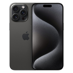 Apple iPhone 15 Pro Max, 256 ГБ, черный - Смартфон