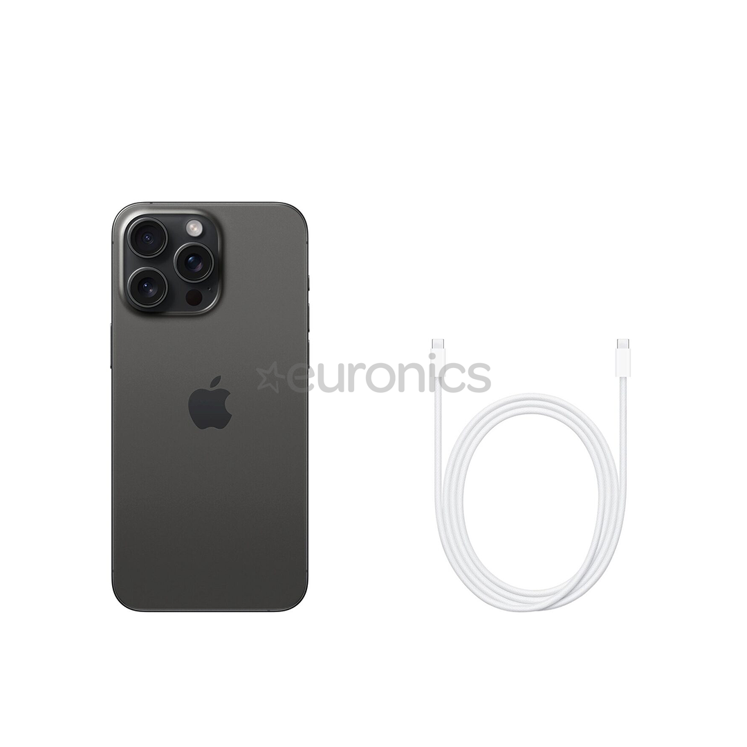 Apple iPhone 15 Pro Max, 256 GB, black - Smartphone