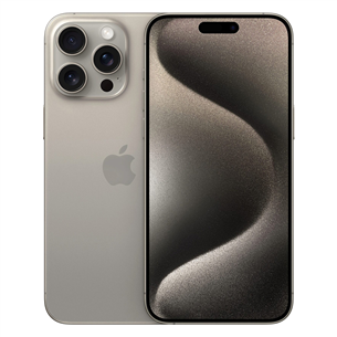Apple iPhone 15 Pro Max, 256 GB, beige - Smartphone MU793PX/A