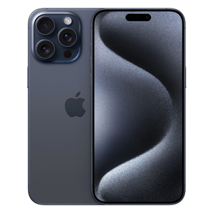 Apple iPhone 15 Pro Max, 256 GB, sinine - Nutitelefon MU7A3PX/A