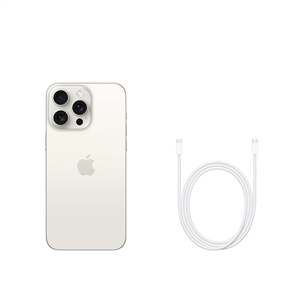 Apple iPhone 15 Pro Max, 512 GB, white - Smartphone