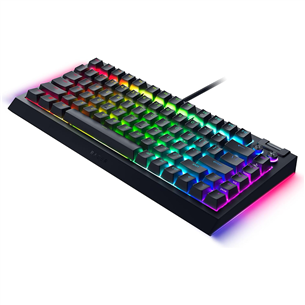 Razer BlackWidow V4 75%, mehaaniline, US, must - Klaviatuur