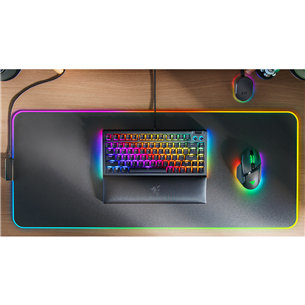 Razer BlackWidow V4 75%, mehaaniline, US, must - Klaviatuur