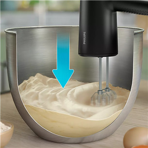 Philips 5000 Series 500 Вт, черный - Ручной миксер