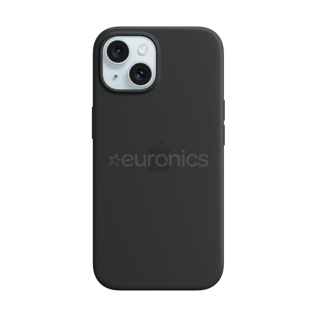 Apple Silicone Case with Magsafe, iPhone 15, black - Case