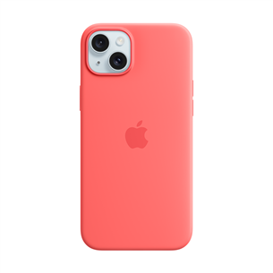 Apple Silicone Case with Magsafe, iPhone 15 Plus, guava - Case