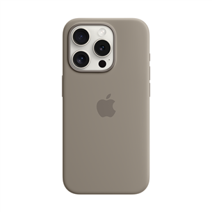 Apple Silicone Case with Magsafe, iPhone 15 Pro, pruun - Ümbris MT1E3ZM/A