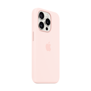  Apple iPhone 15 Pro Max Silicone Case with MagSafe - Light Pink  ​​​​​​​ : Cell Phones & Accessories