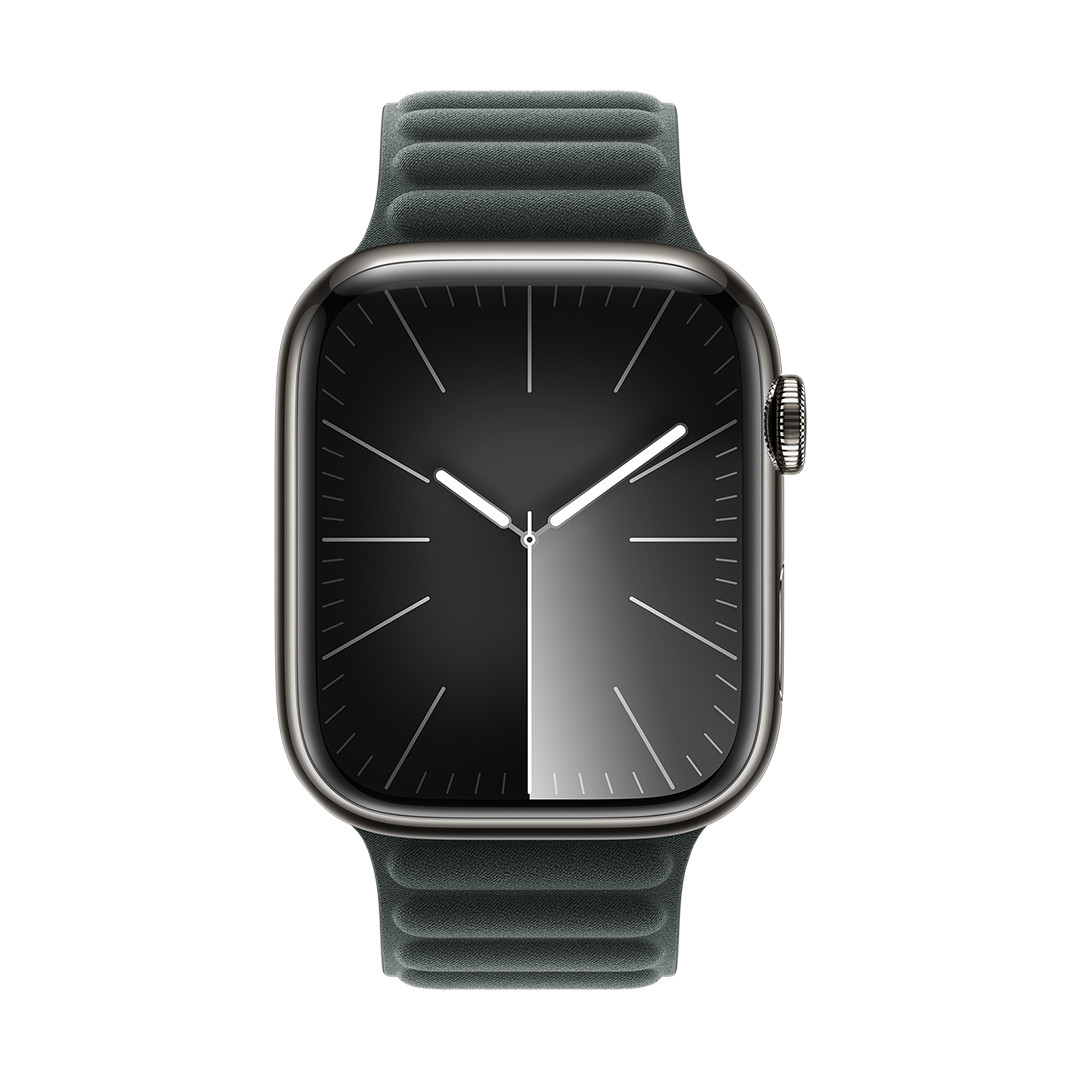 Apple Watch 45 mm, Magnetic Link, S/M, evergreen - Watch band