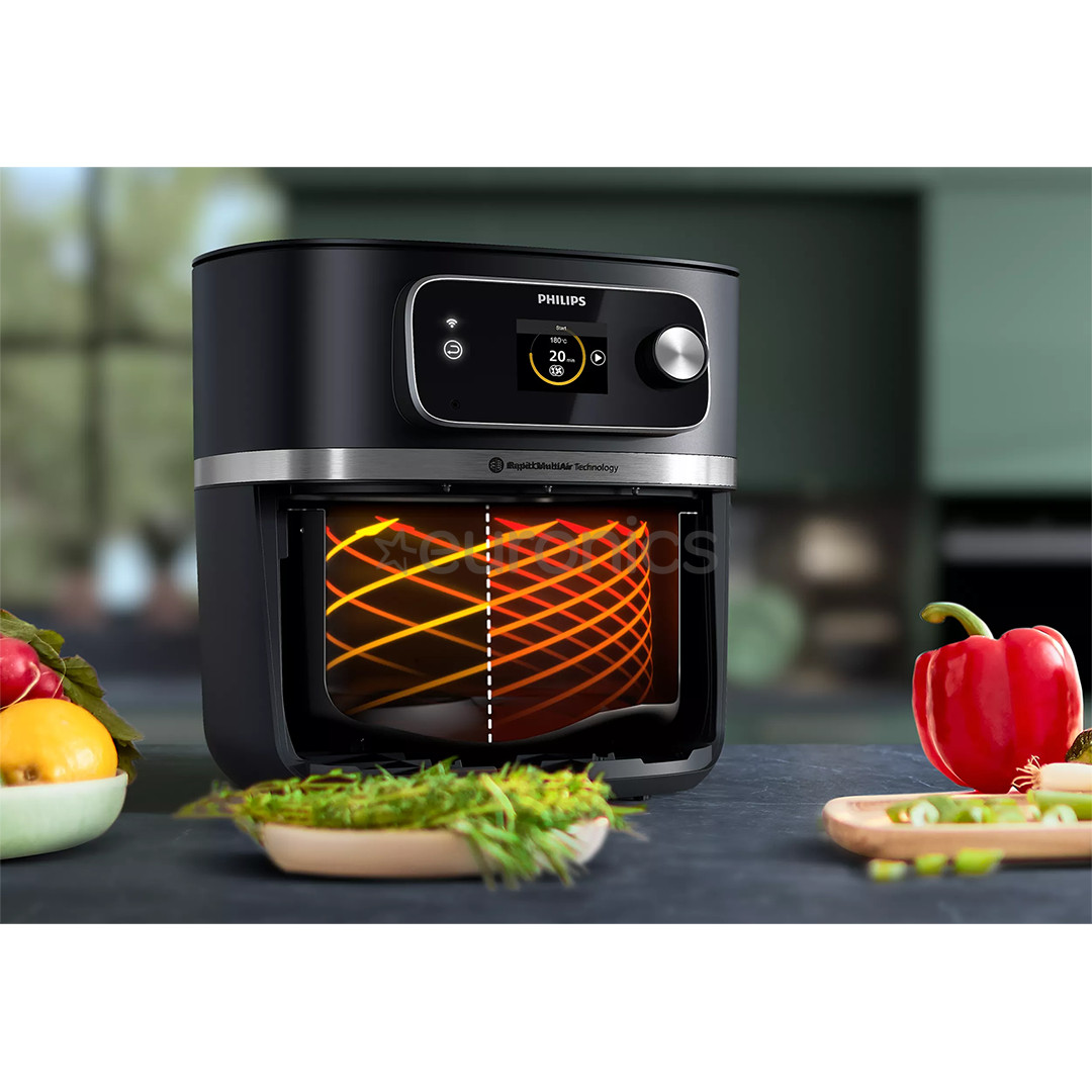 Philips 7000 XXL Airfryer Combi Connected, 8,3 L, 2200 W, black - Air fryer
