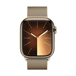 Apple Watch 41 мм, Milanese Loop, золотистый - Ремешок для часов