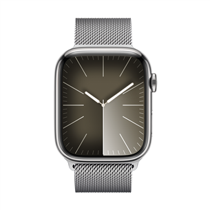 Apple Watch 45 mm, Milanese Loop, hõbedane - Kellarihm