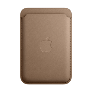 Apple FineWoven Wallet, Magsafe, коричневый - Кредитница